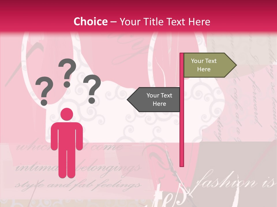 Create Classy Apparel PowerPoint Template