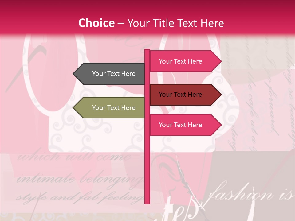 Create Classy Apparel PowerPoint Template