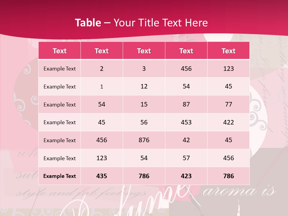 Vogue Fancy Vector PowerPoint Template