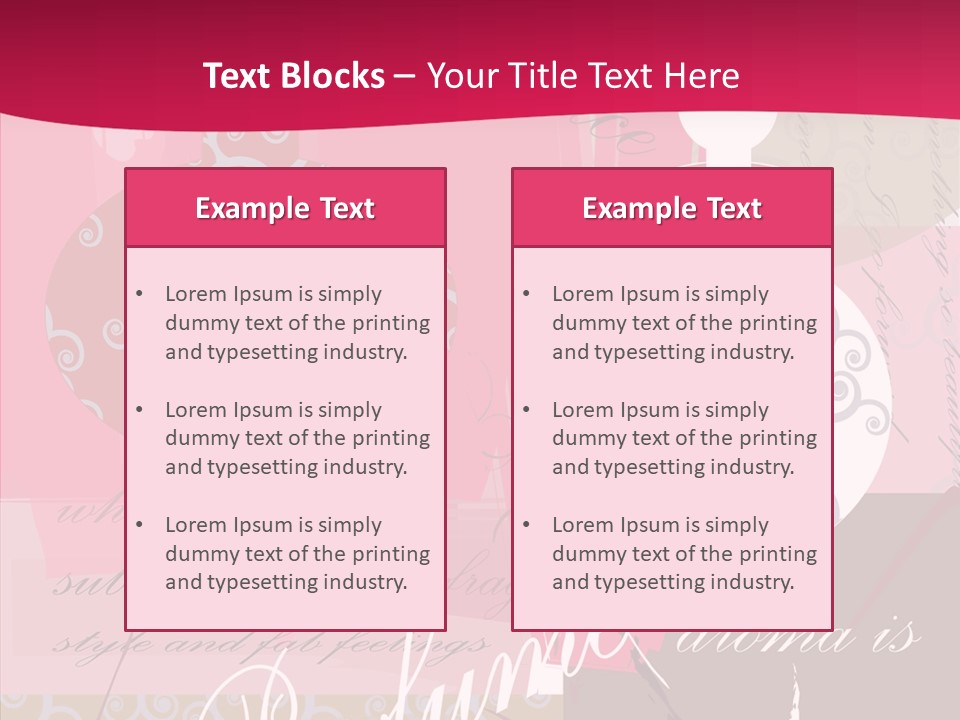 Vogue Fancy Vector PowerPoint Template