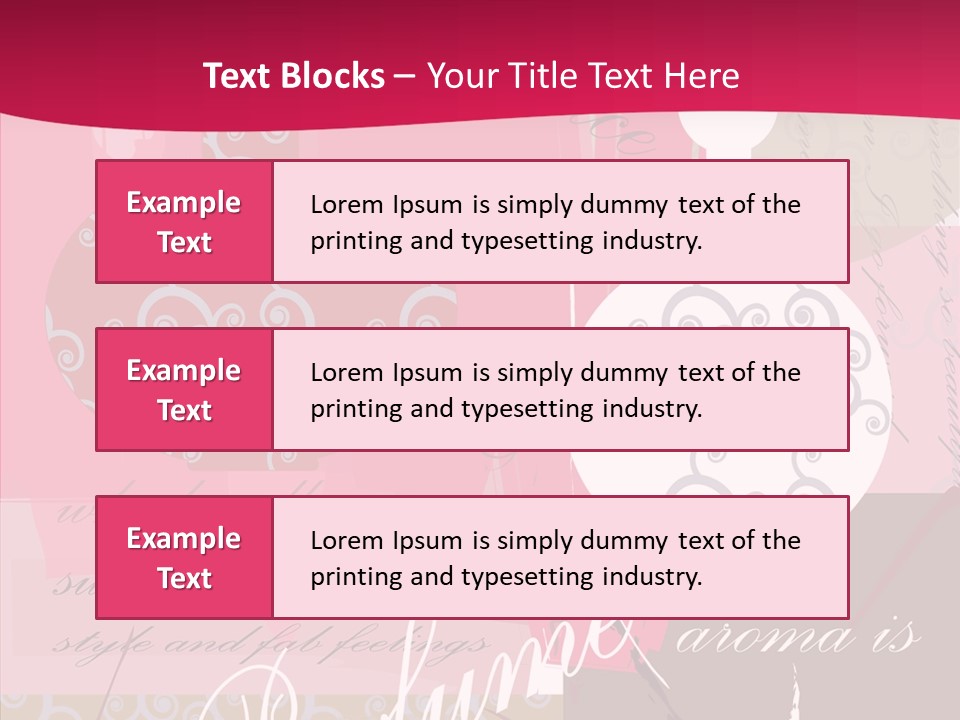 Vogue Fancy Vector PowerPoint Template