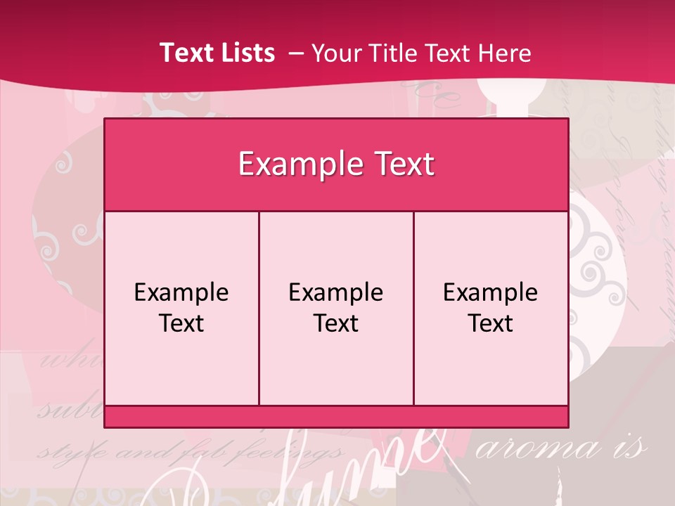 Vogue Fancy Vector PowerPoint Template