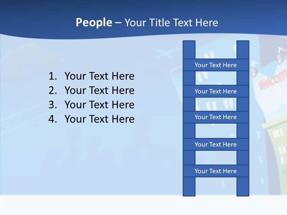 Trategy Together People PowerPoint Template