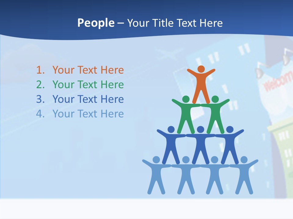 Trategy Together People PowerPoint Template