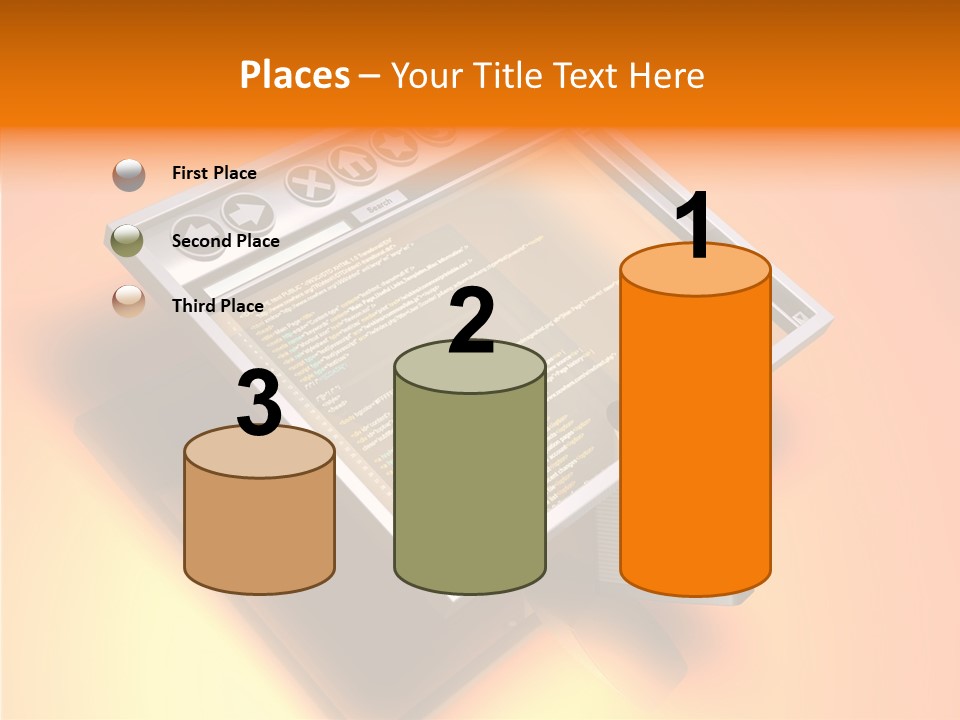Protect Pad-Lock Afe PowerPoint Template