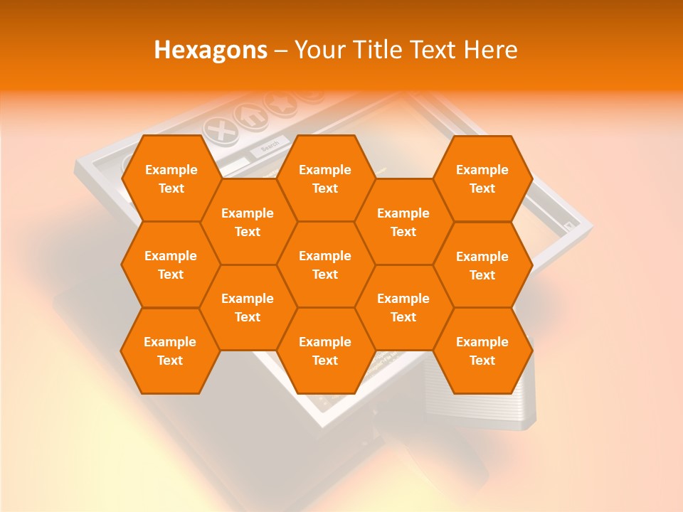 Protect Pad-Lock Afe PowerPoint Template