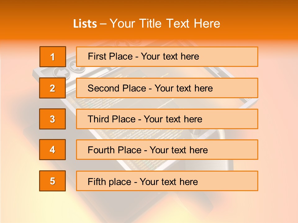 Protect Pad-Lock Afe PowerPoint Template