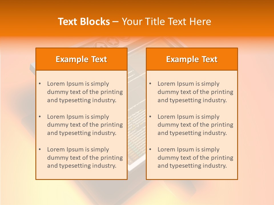 Protect Pad-Lock Afe PowerPoint Template