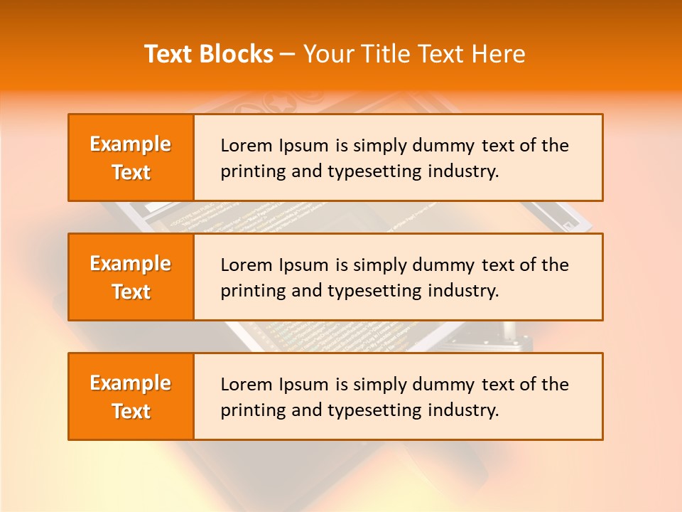 Protect Pad-Lock Afe PowerPoint Template