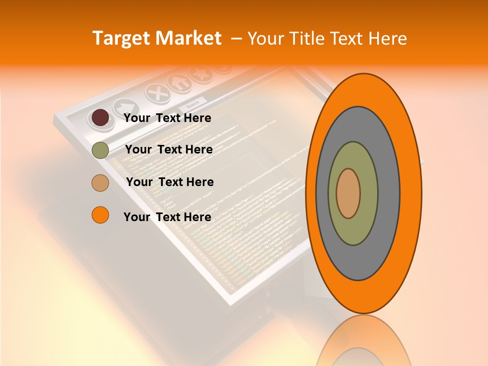 Protect Pad-Lock Afe PowerPoint Template