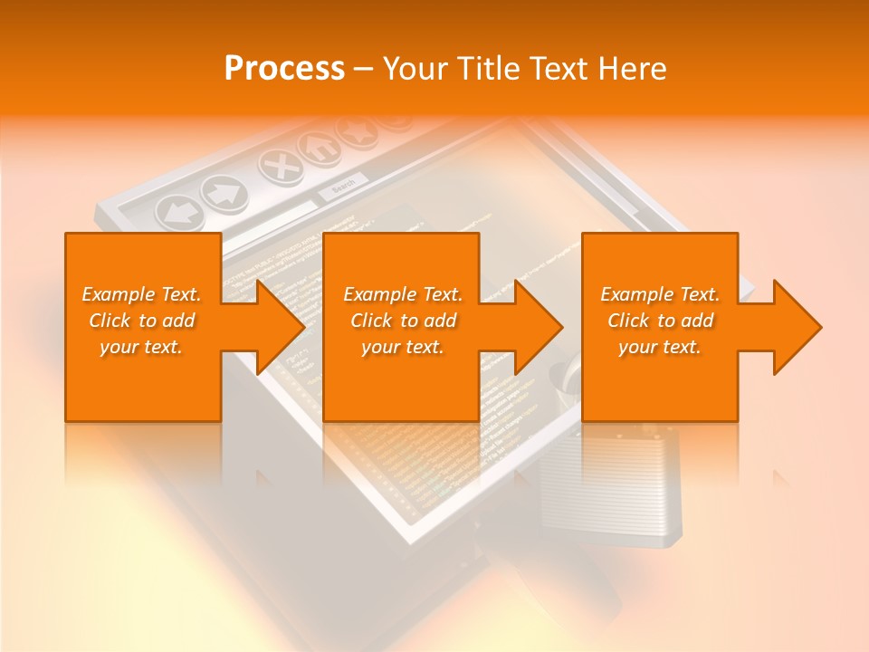 Protect Pad-Lock Afe PowerPoint Template