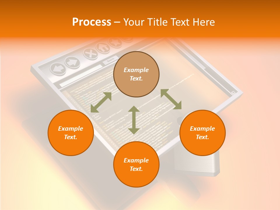 Protect Pad-Lock Afe PowerPoint Template