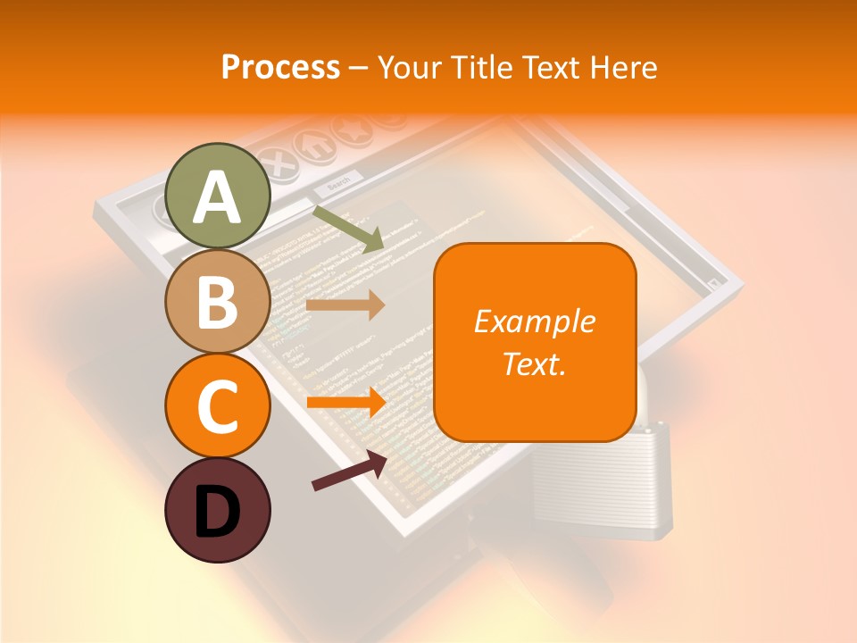 Protect Pad-Lock Afe PowerPoint Template