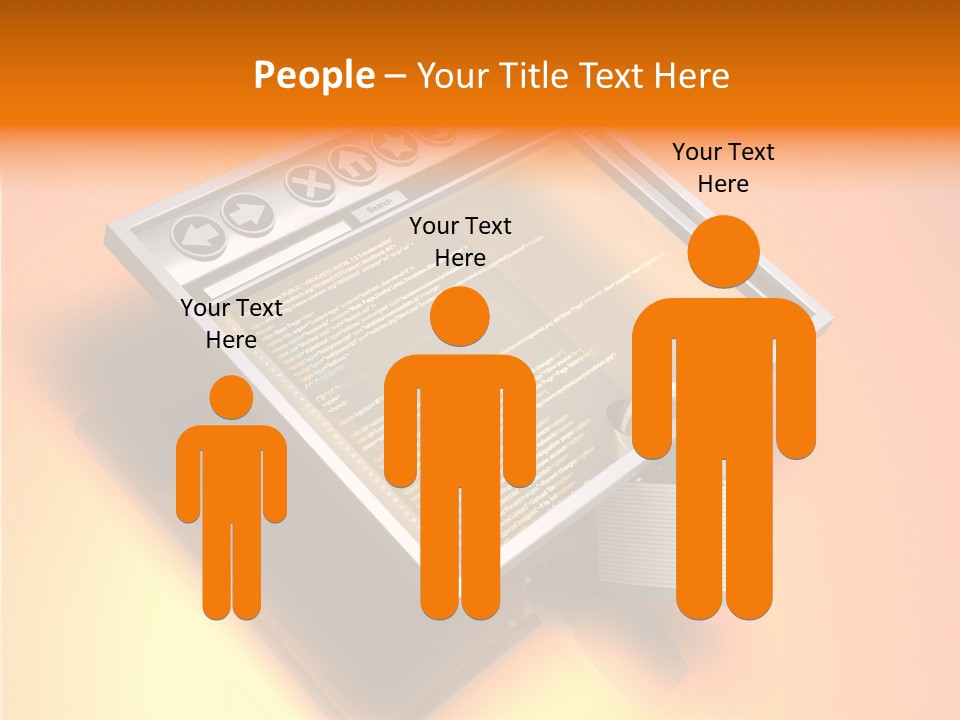 Protect Pad-Lock Afe PowerPoint Template