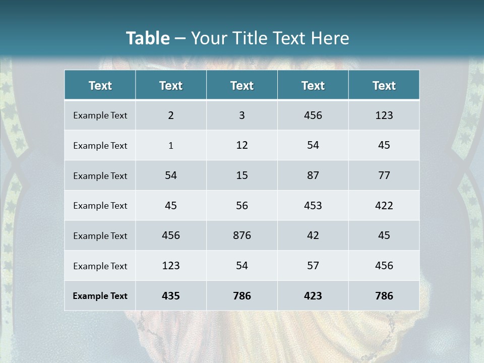 Greeting Carol Flying PowerPoint Template