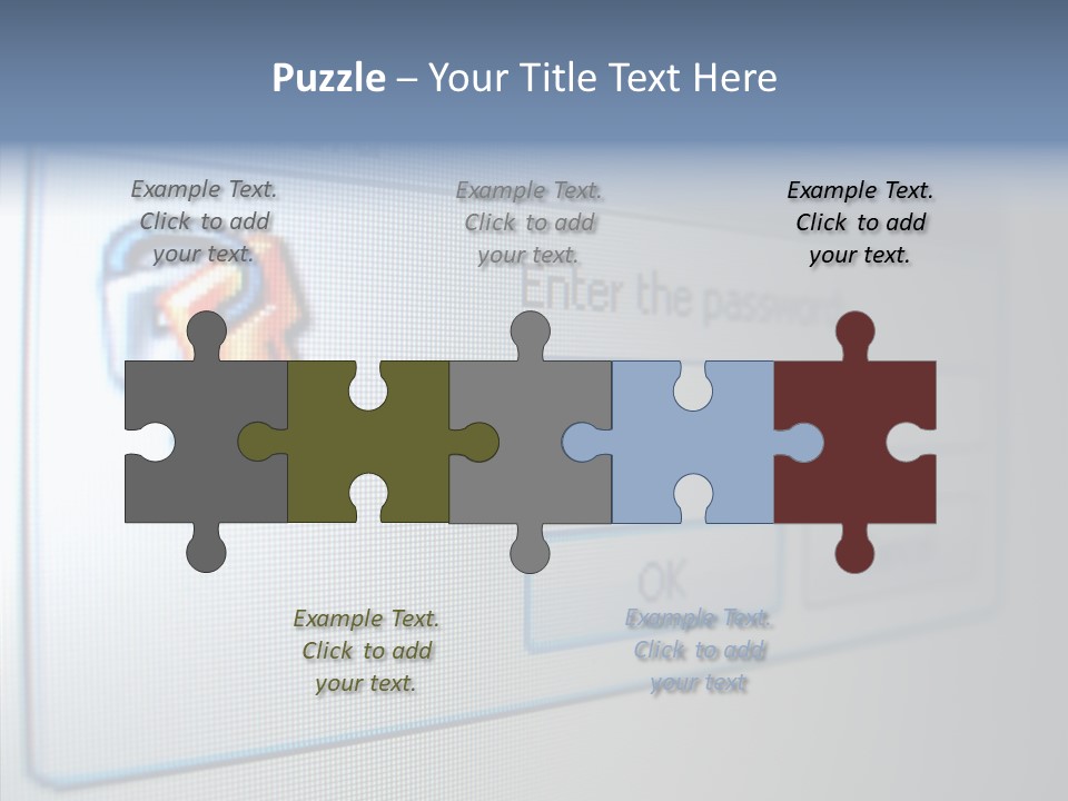Program Password Permission PowerPoint Template