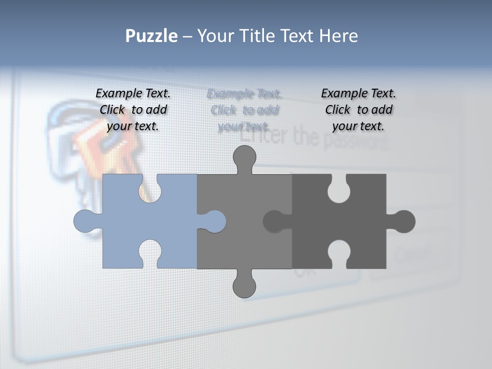Program Password Permission PowerPoint Template