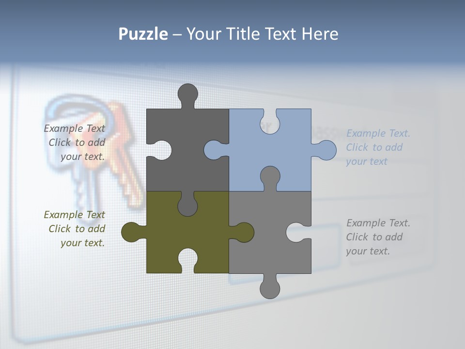 Program Password Permission PowerPoint Template