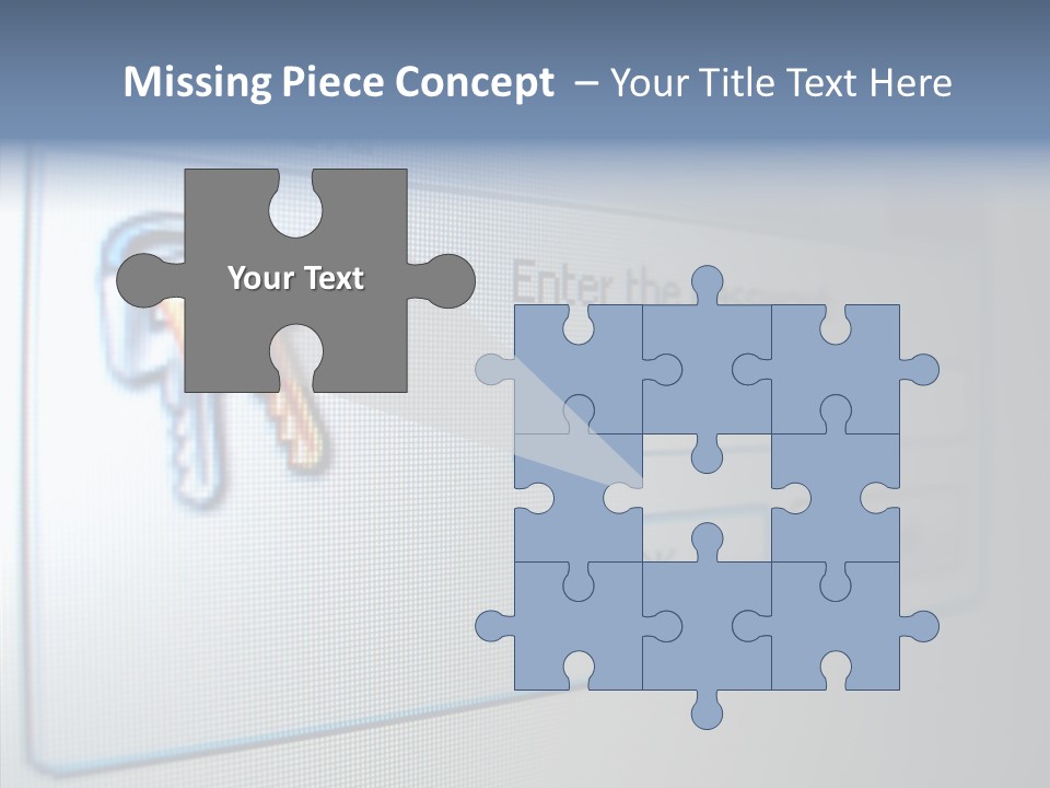 Program Password Permission PowerPoint Template