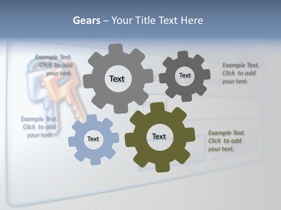Program Password Permission PowerPoint Template