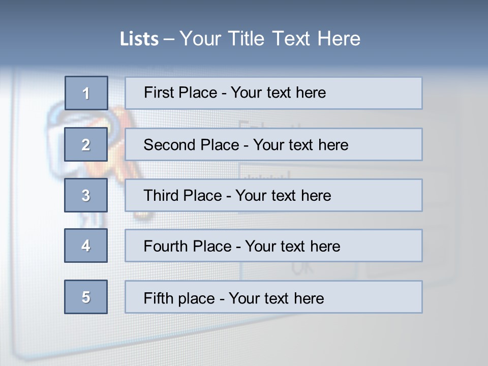 Program Password Permission PowerPoint Template