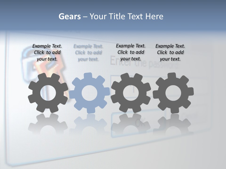 Program Password Permission PowerPoint Template