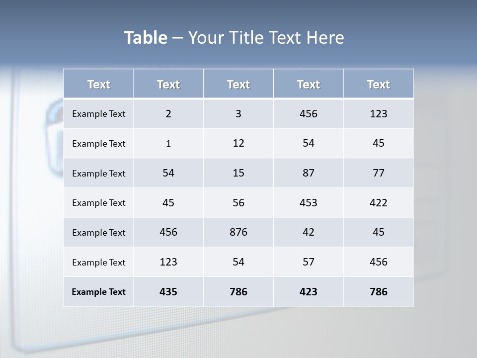 Program Password Permission PowerPoint Template