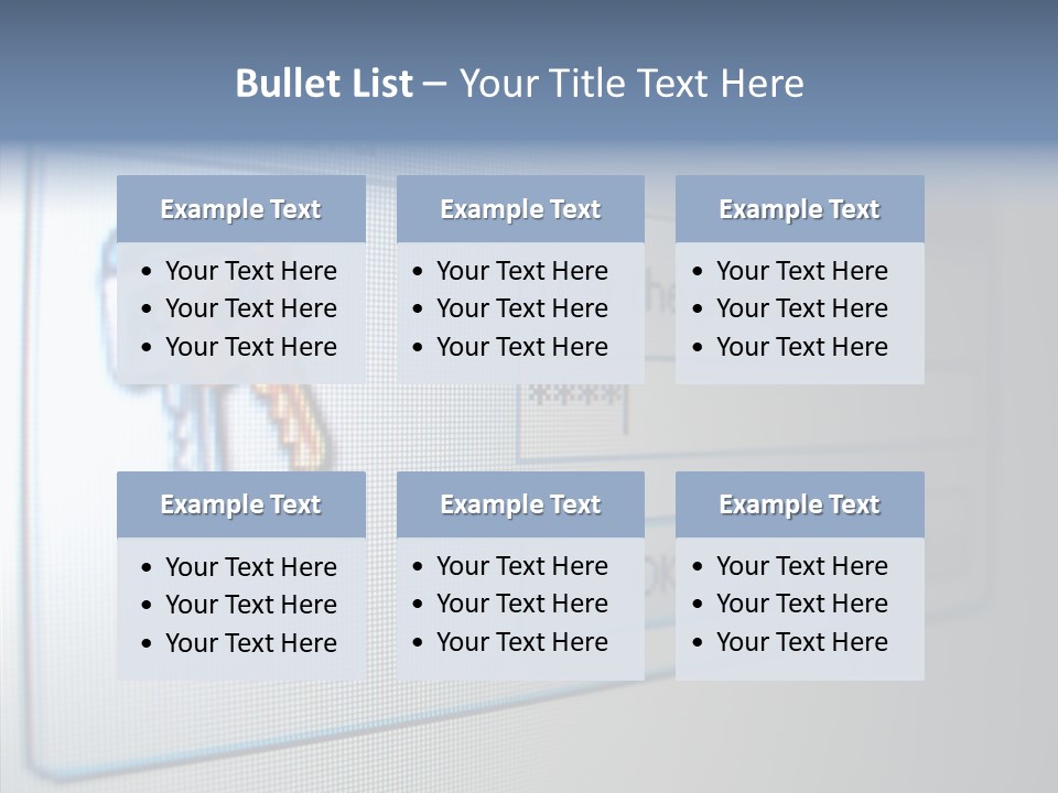 Program Password Permission PowerPoint Template