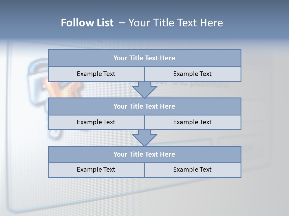 Program Password Permission PowerPoint Template