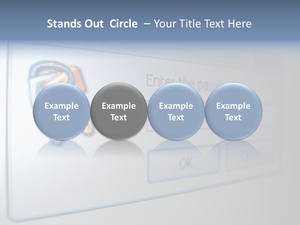 Program Password Permission PowerPoint Template