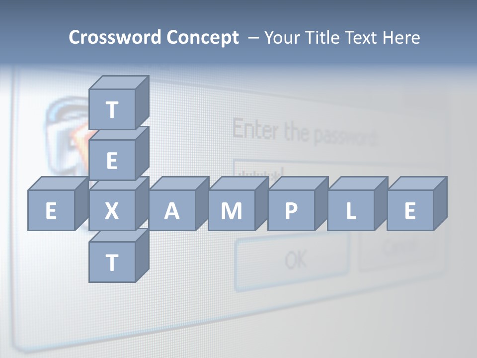Program Password Permission PowerPoint Template