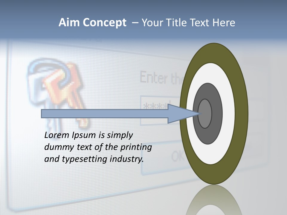 Program Password Permission PowerPoint Template