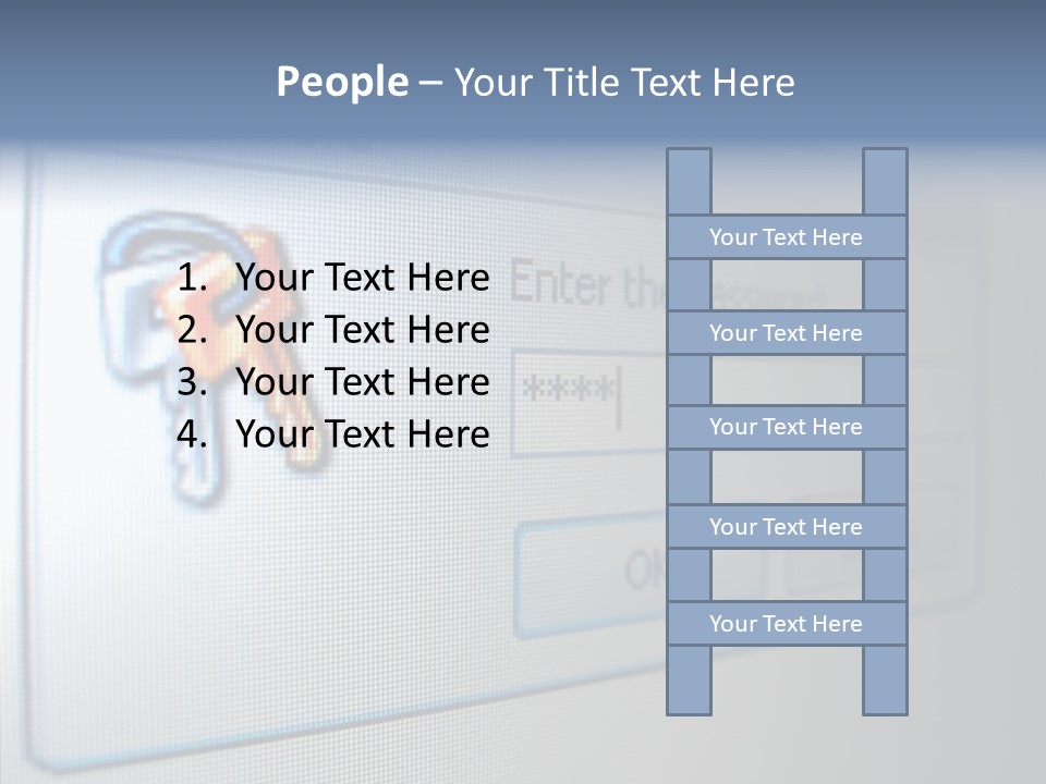 Program Password Permission PowerPoint Template