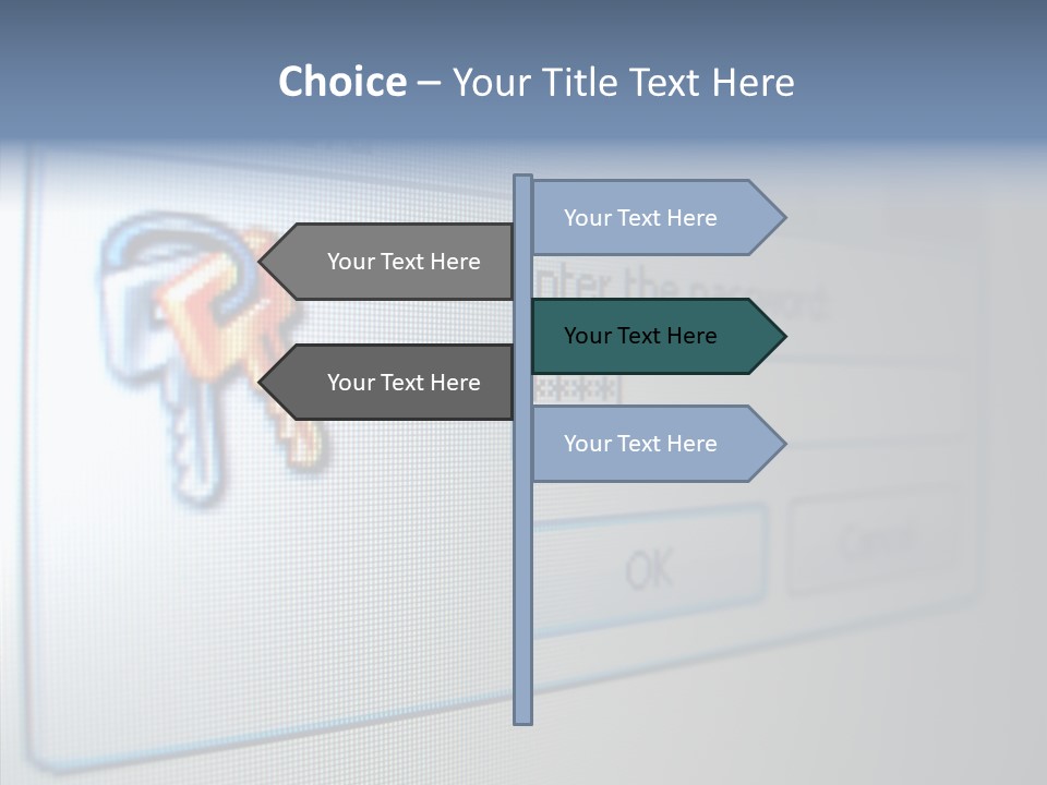 Program Password Permission PowerPoint Template