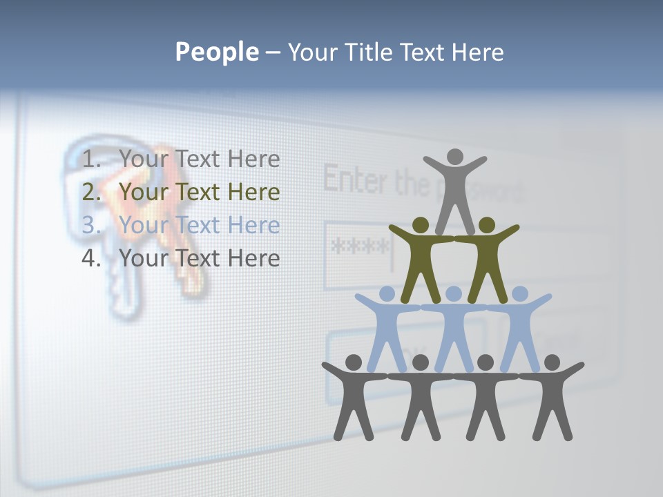 Program Password Permission PowerPoint Template