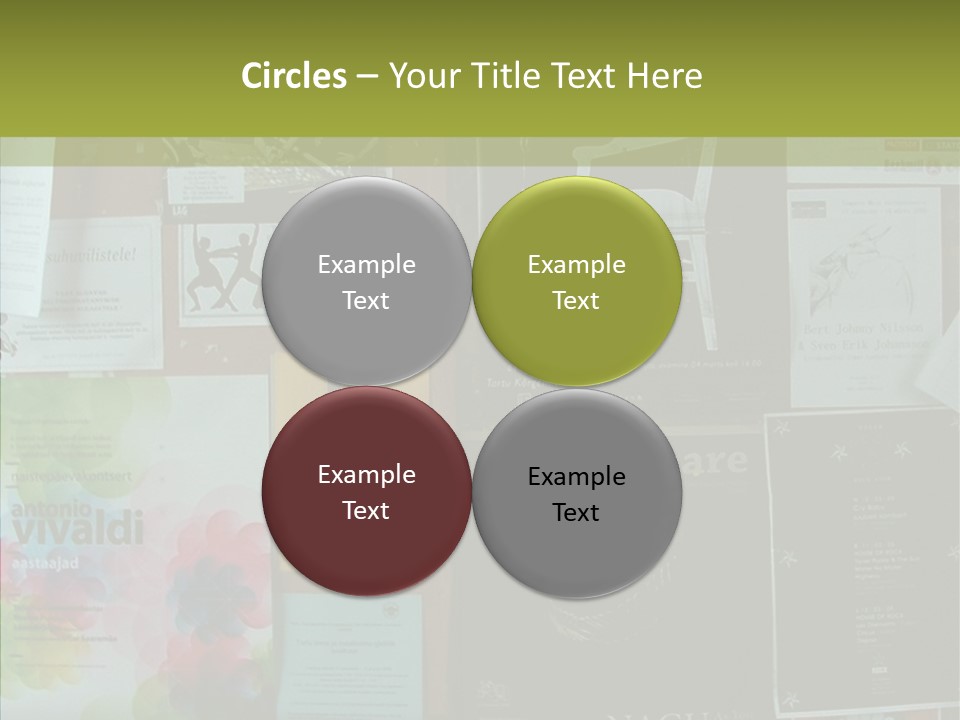 Banner Event Advertise PowerPoint Template
