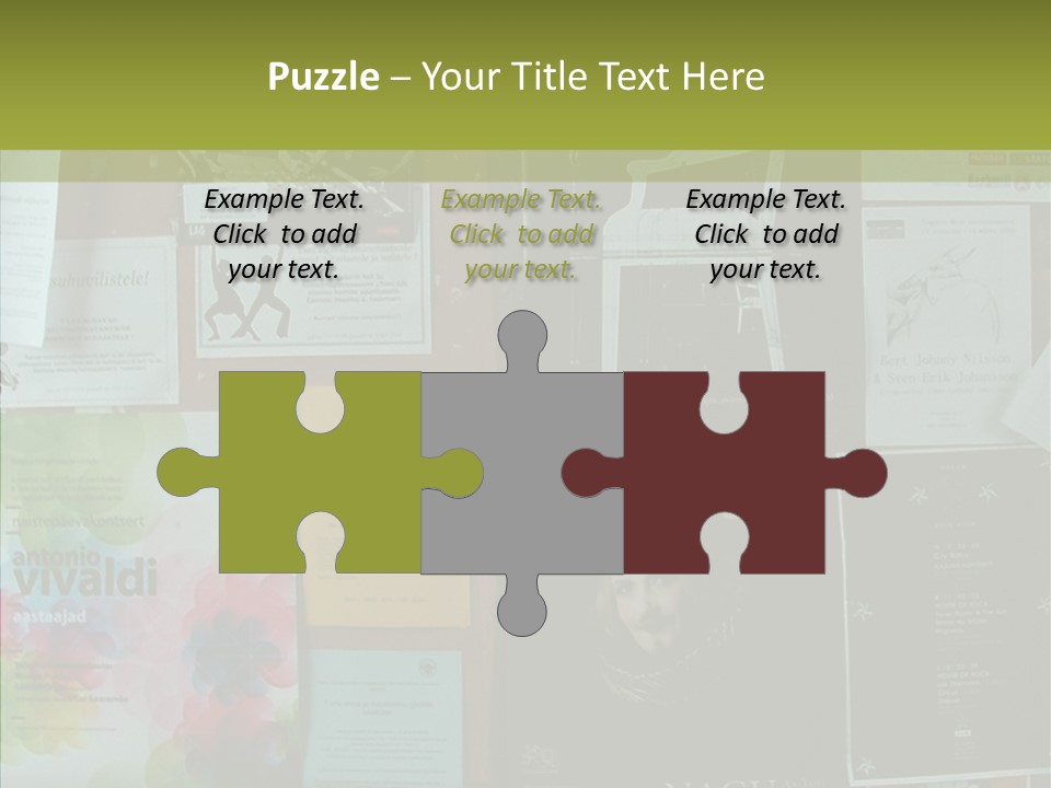 Banner Event Advertise PowerPoint Template