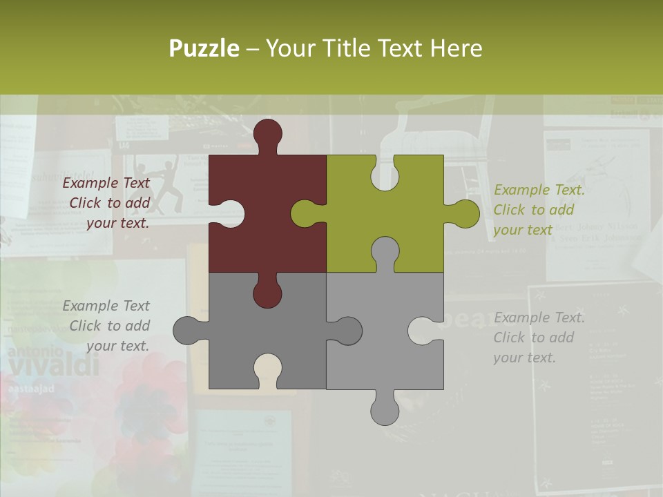 Banner Event Advertise PowerPoint Template