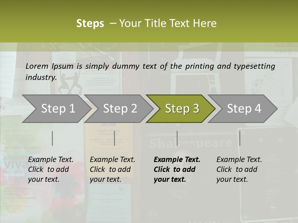 Banner Event Advertise PowerPoint Template