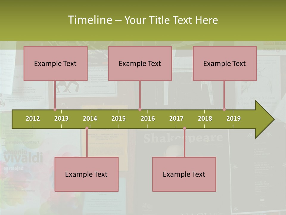 Banner Event Advertise PowerPoint Template