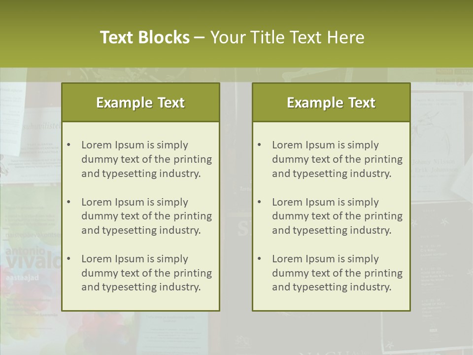 Banner Event Advertise PowerPoint Template