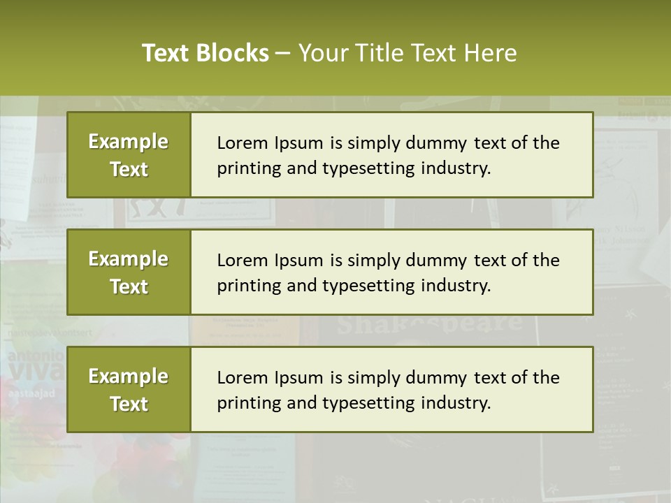 Banner Event Advertise PowerPoint Template