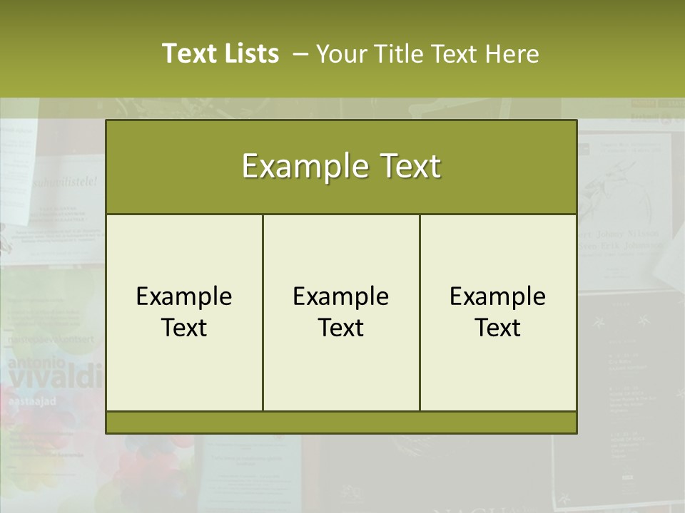 Banner Event Advertise PowerPoint Template