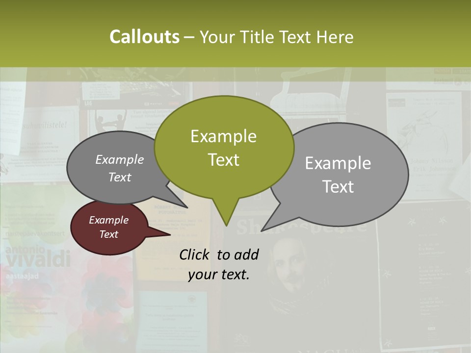 Banner Event Advertise PowerPoint Template