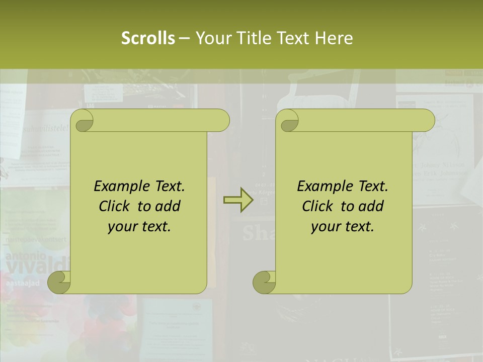 Banner Event Advertise PowerPoint Template