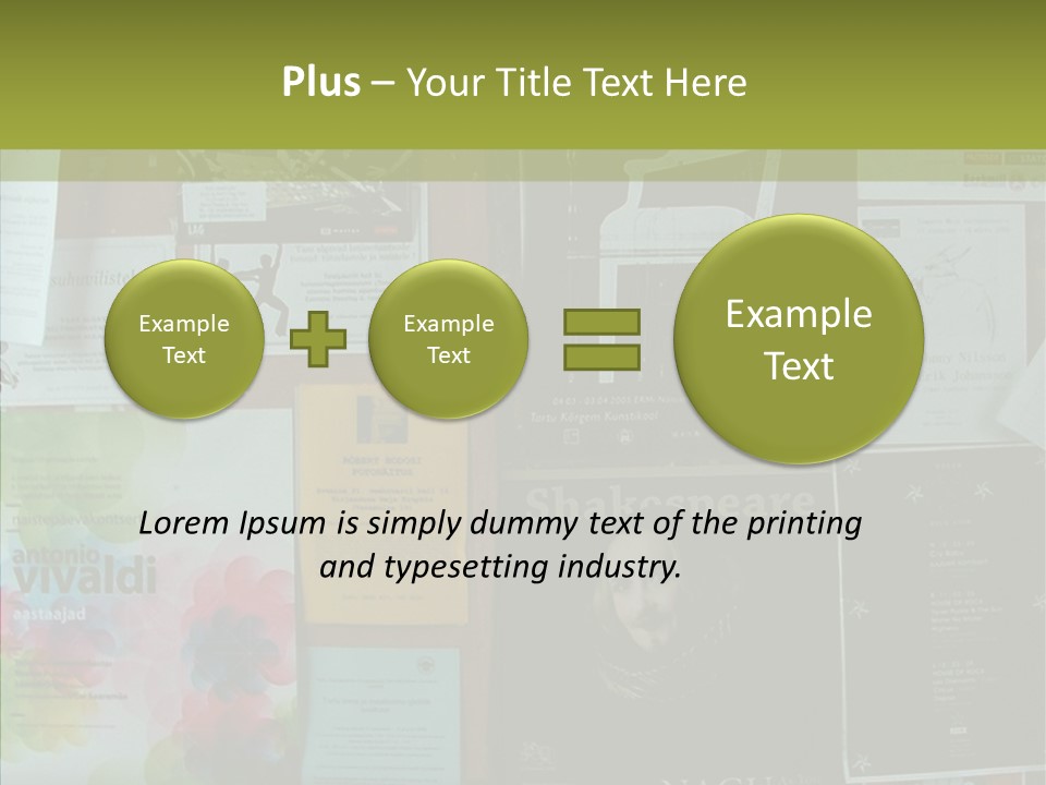 Banner Event Advertise PowerPoint Template