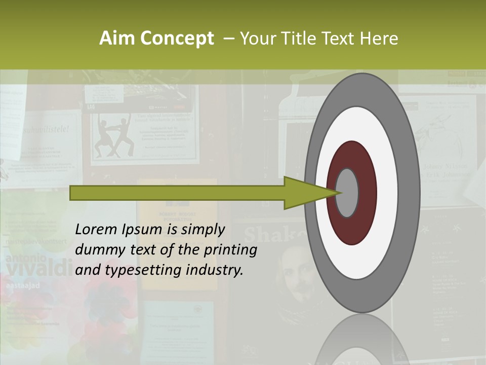 Banner Event Advertise PowerPoint Template