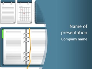 Arrange Calendar Day PowerPoint Template