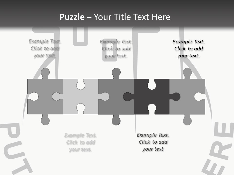 Home Blank Window PowerPoint Template