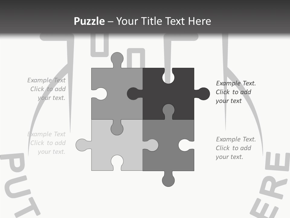 Home Blank Window PowerPoint Template